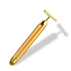 24K Gold T Beauty Bar Facial Roller